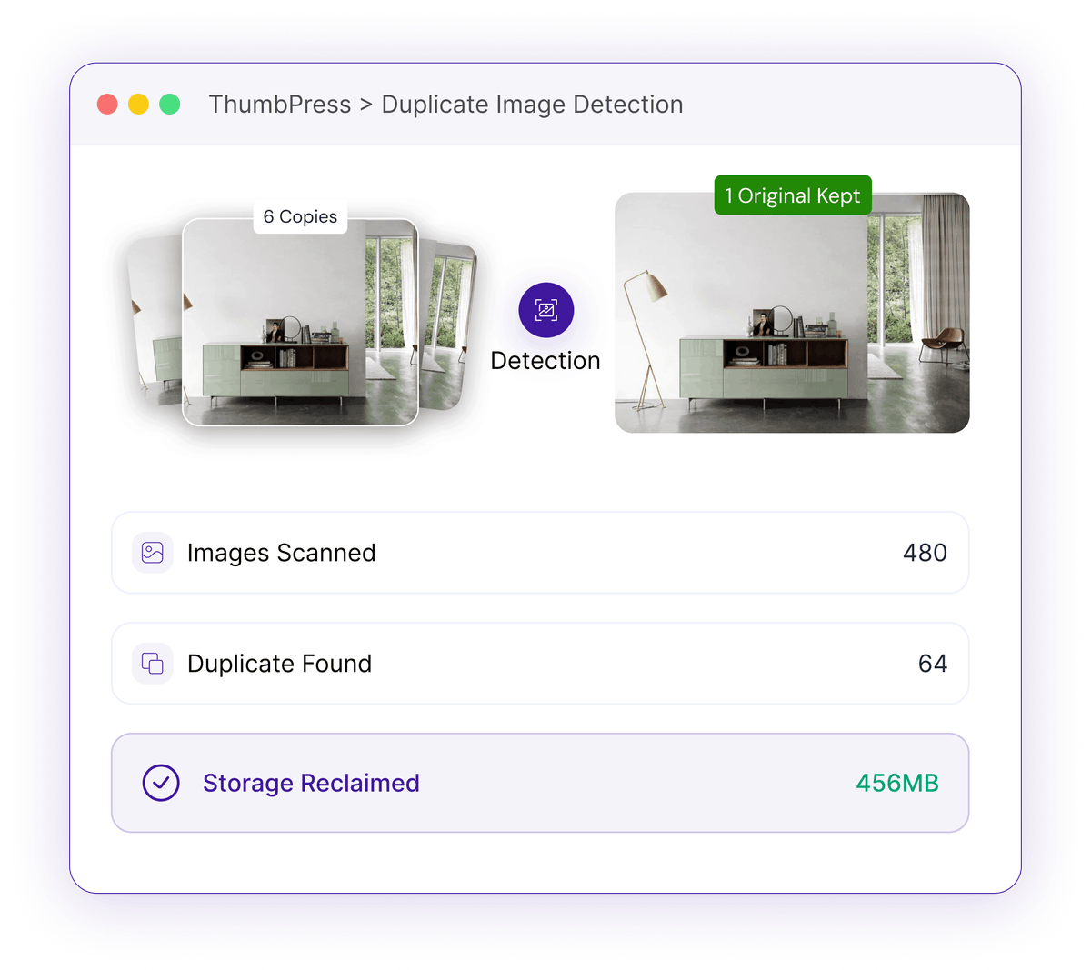 Detect & Prevent Duplicate Images