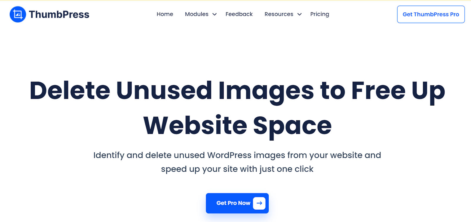 ThumbPress Woocommerce delete unused images home